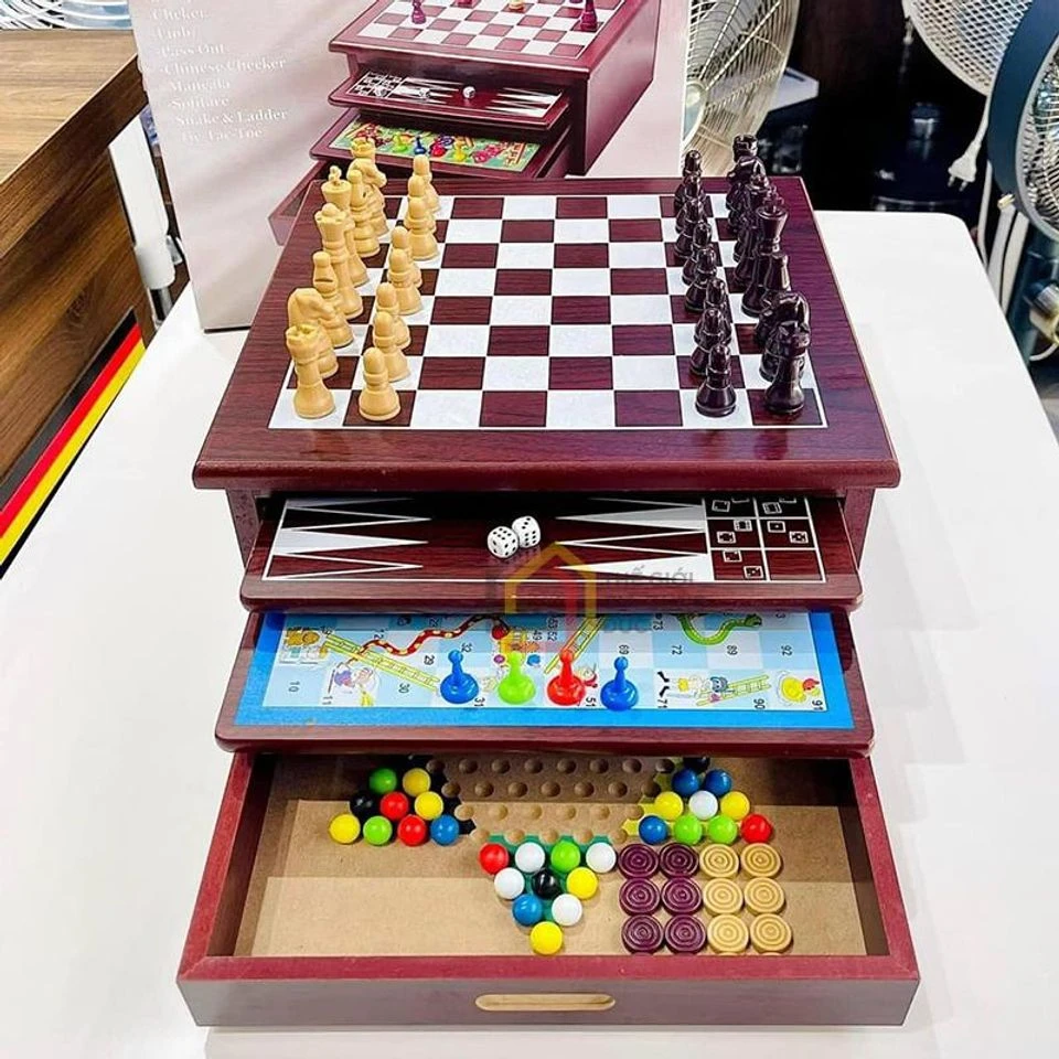 Bộ trò chơi En Bois Jeux 10 in 1